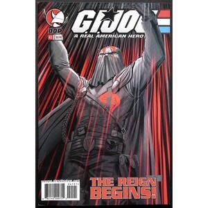 GI Joe A Real American Hero #41 Comic Book DDP Cobra‎ Commander Cover